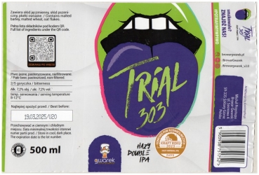 Gwarek 2024 04 Trial 303 Hazy Double Ipa