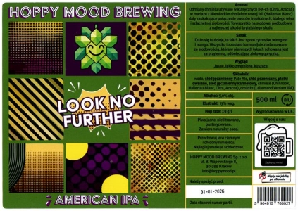 Hoppy Mood Brewing 2025 11 Look No Further American Ipa
