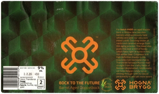 Hyogna Brygg 2024 12 Bock To The Future Abrrel Aged Doppelbock