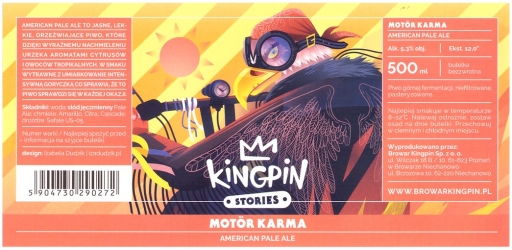 Browar Kingpin (2018): Motoer Karma - American Pale Ale