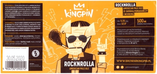 Browar Kingpin (2019): Rocknrolla - American Pale Ale
