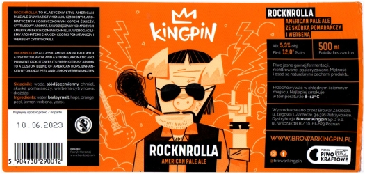 Browar Kingpin 2022 11 Rocknrolla American Pale Ale