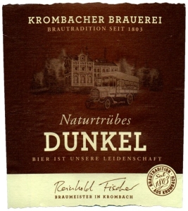 Browar Krombacher (2022): Naturtruebes Dunkel