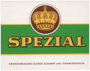 Kronenbrauerei Alfred Schimpf 0000 Spezial