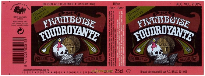 Browar Lindemans Fraise Foudroyante