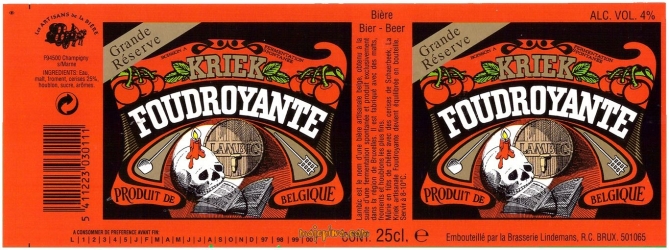 Browar Lindemans Kriek Foudroyante