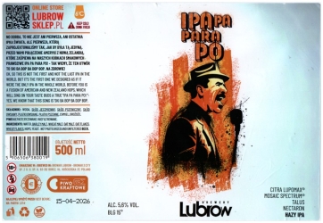 Lubrow 2025 07 Ipapa Para Po Hazy Ipa