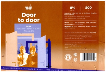 Magic Road 2024 06 Doo To Door Dipa