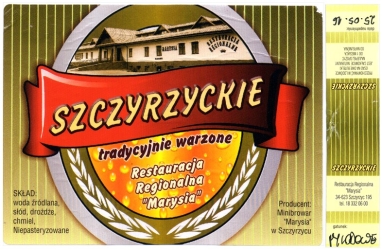 Browar Marysia (2016): Szczyrzyckie - Miodowe