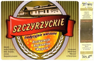 Browar Marysia (2016): Szczyrzyckie - Pils 12