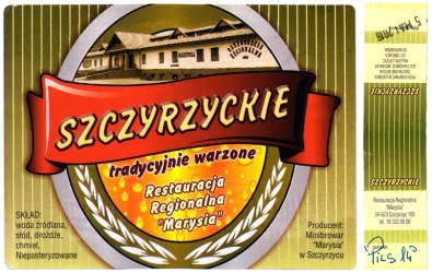 Browar Marysia (2016): Szczyrzyckie - Pils 14