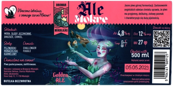 Mikolajki 2022 10 Ale Mokre Golden Ale