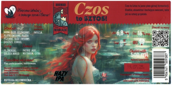 Mikolajki 2024 08 Czos To Sztos Hazy Ipa