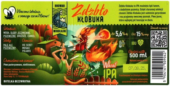 Mikolajki 2024 08 Zdzblo Klobuka Wheat Ipa