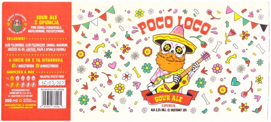 Browar Moczybroda (2021): Poco Loco Sour, Ale z Opunią