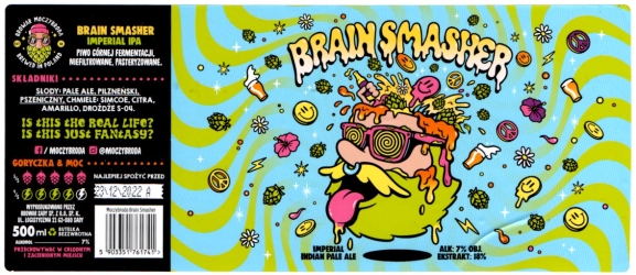 Browar Moczybroda (2022): Brain Smasher - Imperial India Pale Ale