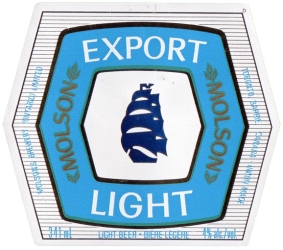 Molson 0000 Export Light