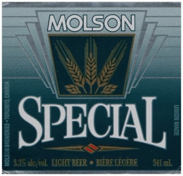 Molson 0000 Special Light Beer