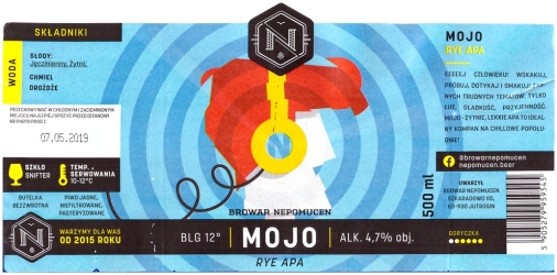 Browar Nepomucen (2018): Mojo - Rye American Pale Ale