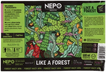 Nepomucen 2023 12 Like A Forest Forest Hazy Apa