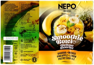 Nepomucen 2024 07 Smoothie Bowl Yellow Sunrise