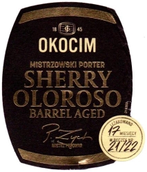 Okocim 2025 07 Porter Sherry Oloroso Barrel Aged