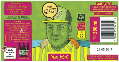 Browar Jan Olbracht (2017): Piwni Koledzy - Piwo Jasne