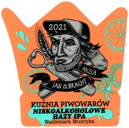 Browar Jan Olbracht (2021): Kuźnia Piwowarów - Niskoalkoholowe Hazy India Pale Ale