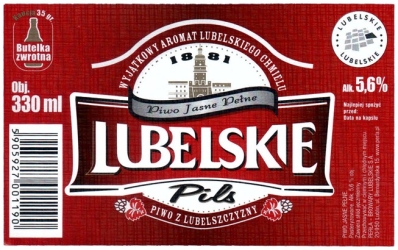 Perła Browary Lubelskie (2015): Lubelskie - Pils