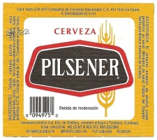 Cervecería Nacional: Pilsener