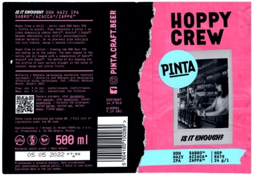 Browar Pinta (2022): Pinta - Is It Enough. DDH Hazy India Pale Ale