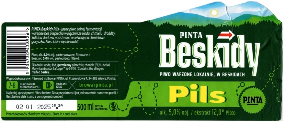 Pinta 2024 08 Beskidy Pils