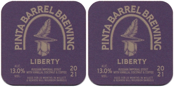 Pinta Barrel Brewing Liberty