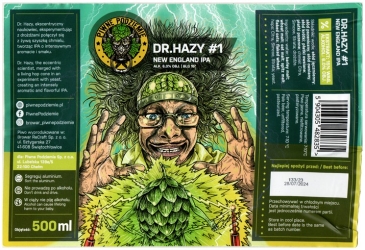 Piwne Podziemie 2023 12 Dr Hazy  1 New England India Pale Ale