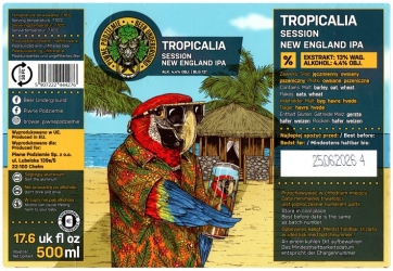 Piwne Podziemie 2025 08 Tropicalia Session New England Ipa