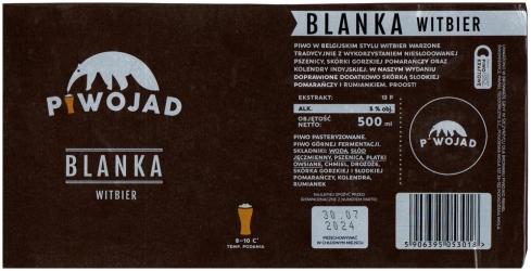 Piwojad 2023 09 Blanka Witbier