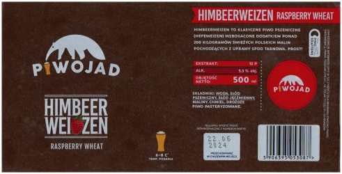 Piwojad 2023 09 Himbeerweizen Raspberry Wheat