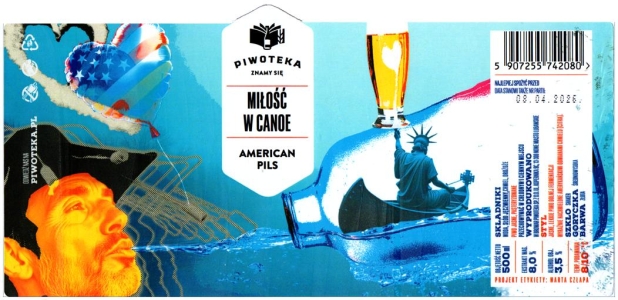 Piwoteka 2025 12 Milosc W Canoe American Pils
