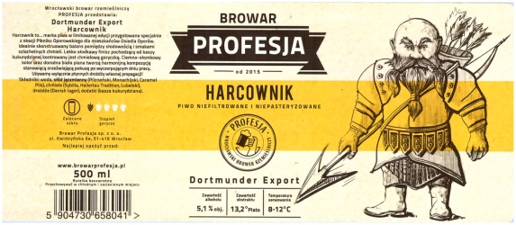 Browar Profesja: Harcownik - Dortmunder Export