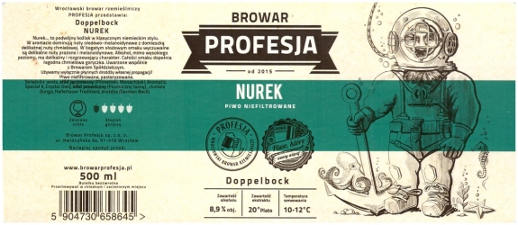 Browar Profesja: Nurek - Doppelbock