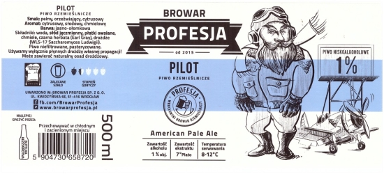Browar Profesja: Pilot - American Pale Ale