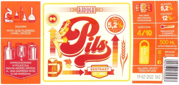 Browar Raduga (2021): Pils