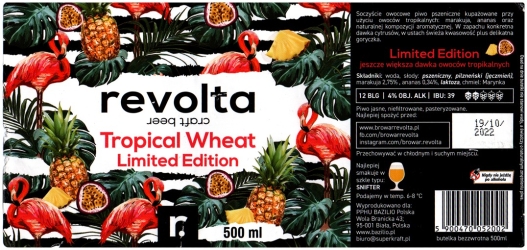 Revolta (2023): Tropical Wheat Limited Edition