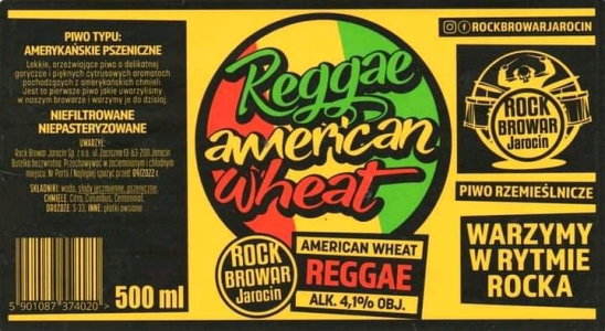 Browar Rockbrowar 2019 Reggae American Wheat