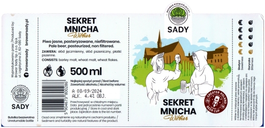 Sady 2023 09 Sekret Mnicha Witbier