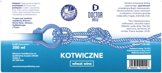 Spoldzielczy Xxxx Kotwiczne Wheat Wine