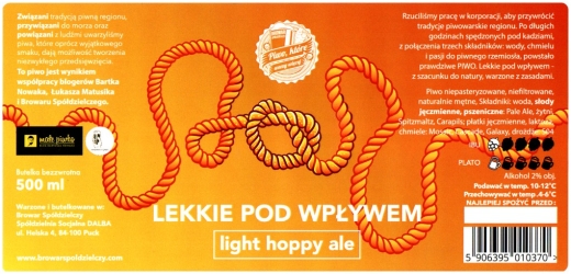 Spoldzielczy Xxxx Lekkie Pod Wplywem Lighthoppy Ale