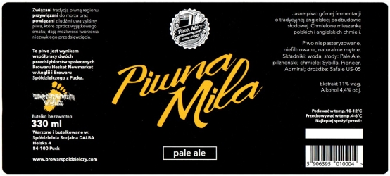 Spoldzielczy Xxxx Piwna Mila Pale Ale