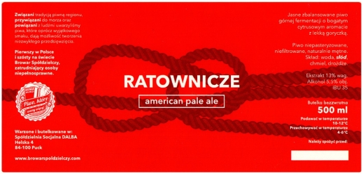 Spoldzielczy Xxxx Ratowniczne American Pale Ale 01