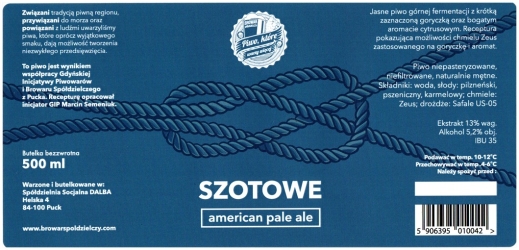 Spoldzielczy Xxxx Szotowe American Pale Ale 02